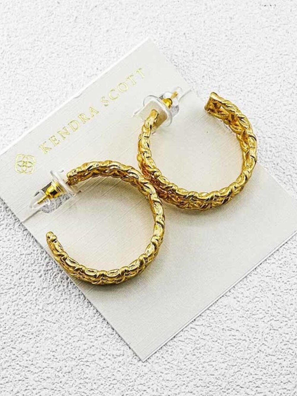 Kendra Scott Round Hoop Earrings